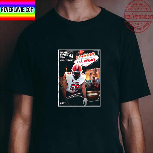 Utah Vs USC PAC 12 Conference Championship At Allegiant Stadium Unisex T-Shirt Utah Vs USC PAC 12 Conference Championship At Allegiant Stadium Unisex T-Shirt