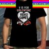 V Is For Video Games Valentines Day Funny Gamer Unisex T-Shirt