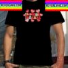Valentines Day Retro Groovy Conversation Heart Candy Unisex T-Shirt