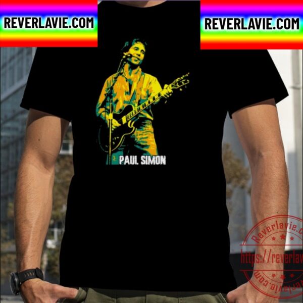 Vector Paint Paul Simon Paul Frederic Simon Unisex T-Shirt