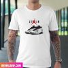 WMNS Jordan 14 Low Steel Grey Official Images Style T-Shirt