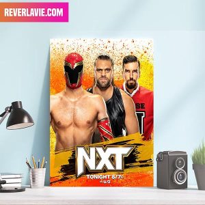 WWE NXT Starts At The Top Of The Hour Two Triple Threat Matches The Final Sports In Iron Survivor Decor Poster