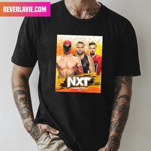 WWE NXT Starts At The Top Of The Hour Two Triple Threat Matches The Final Sports In Iron Survivor Style T-Shirt