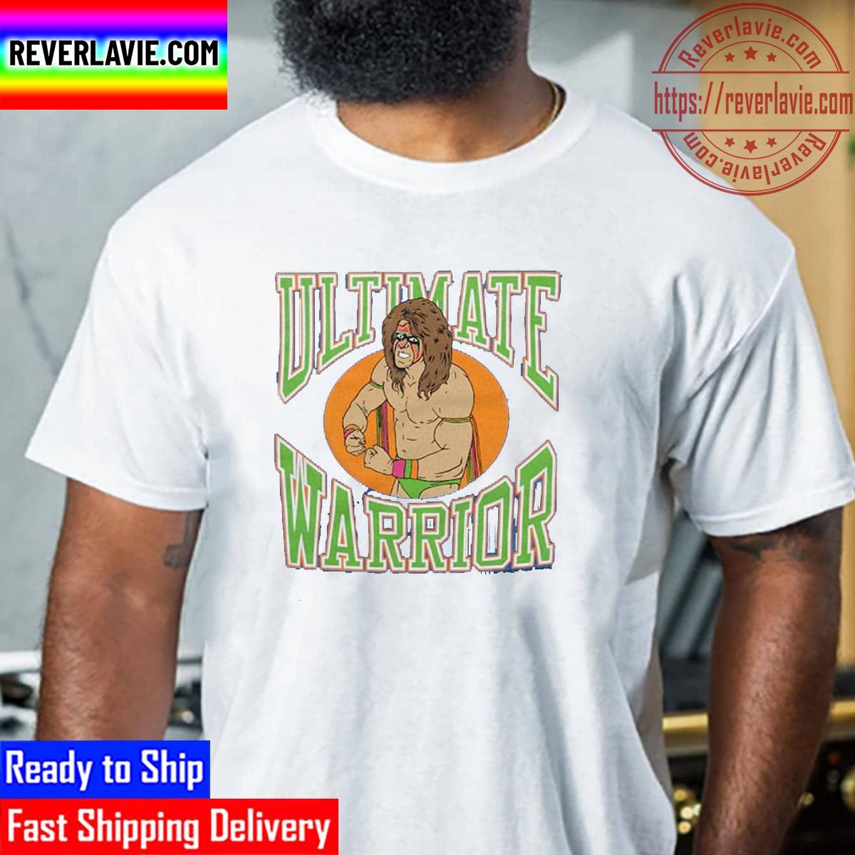 WWE The Ultimate Warrior Retro Unisex T-Shirt WWE The Ultimate Warrior Retro Unisex T-Shirt