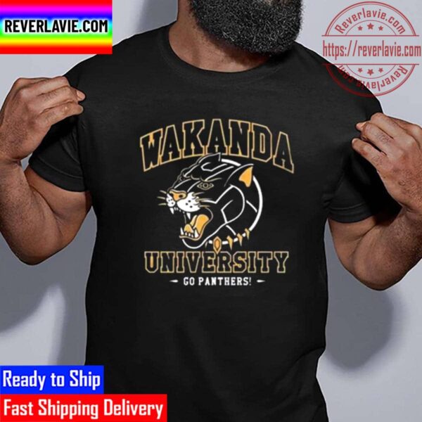 Wakanda University Go Panthers Unisex T-Shirt