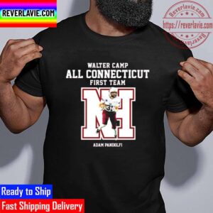 Walter Camp All Connecticut First Team Adam Pandolfi Unisex T-Shirt