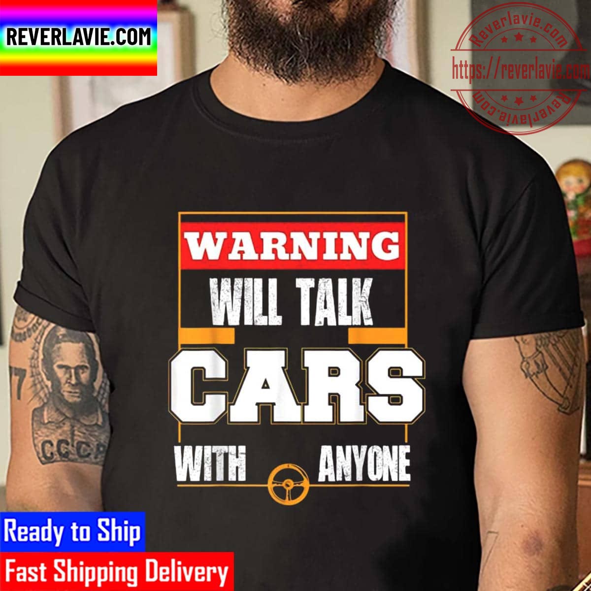 Warning Will Talk Cars With Anyone Unisex T-Shirt Warning Will Talk Cars With Anyone Unisex T-Shirt