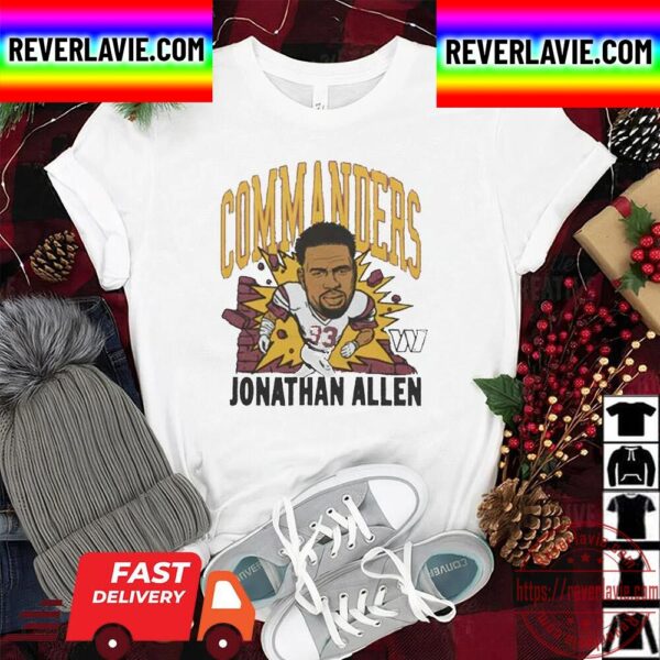 Washington Commanders Jonathan Allen Unisex T-Shirt