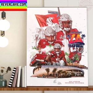 Washington State Football In Jimmy Kimmel LA Bowl Home Decor Poster Canvas