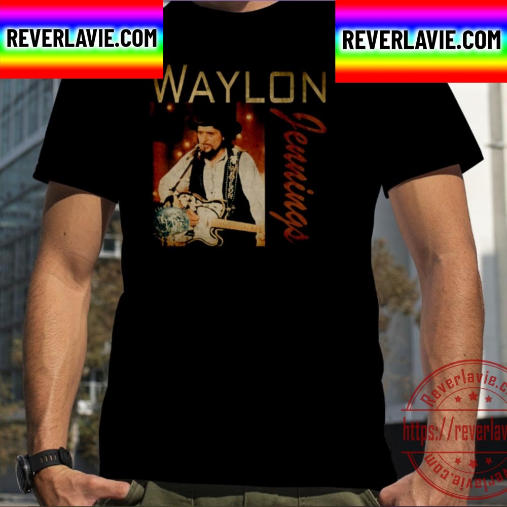 Waylon Vintage Waylon Jennings Unisex T-Shirt Waylon Vintage Waylon Jennings Unisex T-Shirt