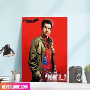 What If Andrew Garfield As Peter Parker From Spider-man Across The Spider-verse Marvel Studios Home Decor Canvas-Poster
