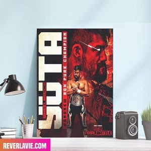 Wheeler Yuta Is The Ring Of Honor Wrestler Pure Champion Decor Poster