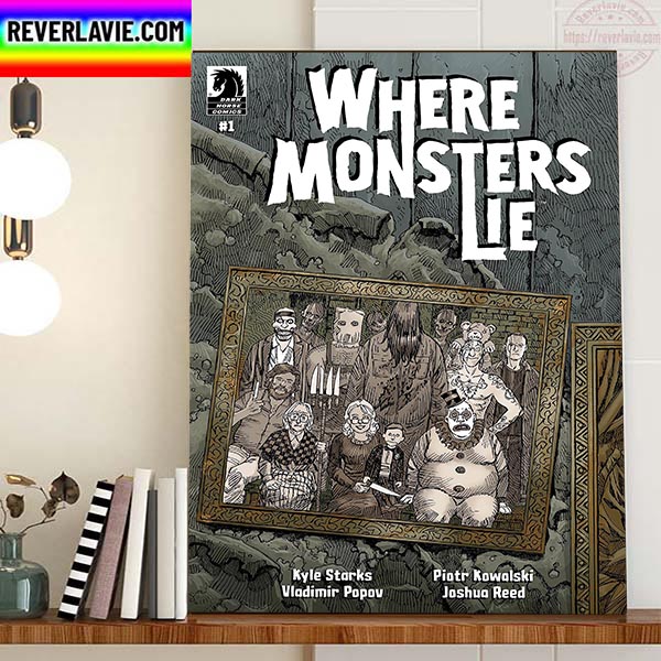 Where Monsters Lie Home Decor Poster Canvas Where Monsters Lie Home Decor Poster Canvas