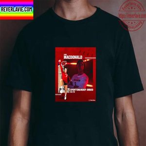 Wisconsin Volleyball Anna MacDonald BIG Ten Sportsmanship Award Unisex T-Shirt