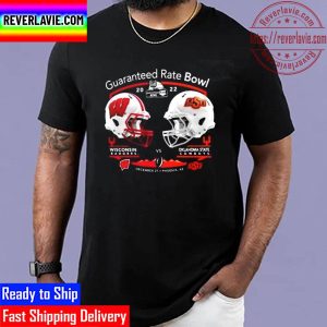 Wisconsin Vs OSU Guaranteed Rate Bowl 2022 Matchup Unisex T-Shirt