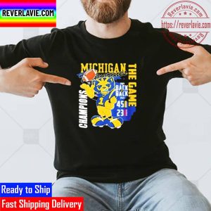 Wolverines Vs Buckeyes 45-23 The Game Champions 2022 Unisex T-Shirt
