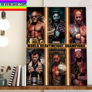 World Heavyweight Champions Home Decor Poster Canvas