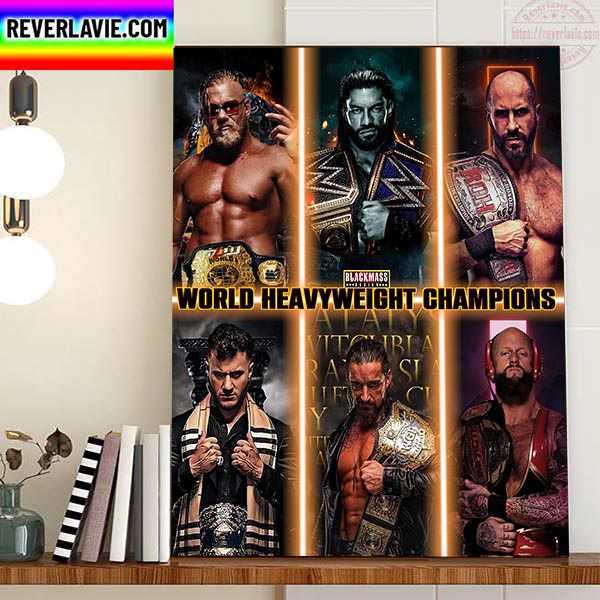 World Heavyweight Champions Home Decor Poster Canvas World Heavyweight Champions Home Decor Poster Canvas