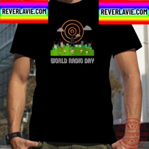 World Radio Day On Air Radio Listener Radio Is My Valentines Unisex T-Shirt