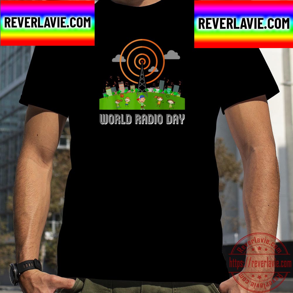 World Radio Day On Air Radio Listener Radio Is My Valentines Unisex T-Shirt World Radio Day On Air Radio Listener Radio Is My Valentines Unisex T-Shirt