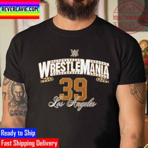 WrestleMania Chenille Logo Unisex T-Shirt