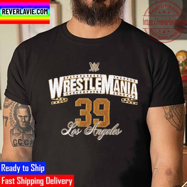 WrestleMania Chenille Logo Unisex T-Shirt