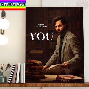 You Season 4 Part 1 Official Poster Home Decor Poster Canvas