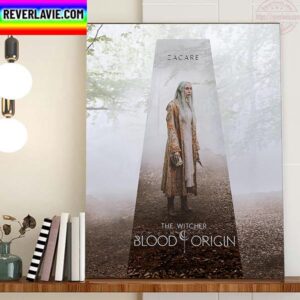 Zacare In The Witcher Blood Origin Official Poster Home Decor Poster Canvas