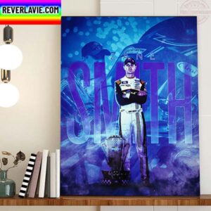 Zane Smith Is The Champion NASCAR Camping World Trucks Home Decor Poster Canvas