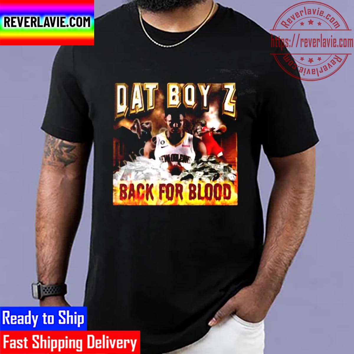 Zion Williamson Dat Boy Z Back For Blood Unisex T-Shirt Zion Williamson Dat Boy Z Back For Blood Unisex T-Shirt