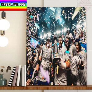 2022 Valero Alamo Bowl Champions Is Washington Football Home Decor Poster Canvas