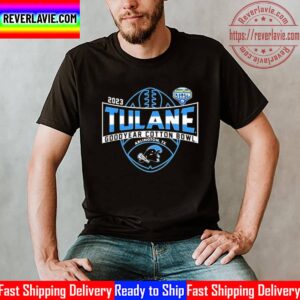 2023 Tulane Football Goodyear Cotton Bowl Champions Unisex T-Shirt