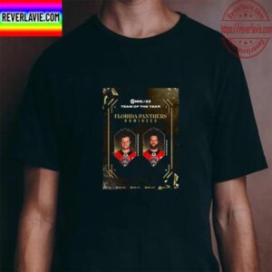 Aleksander Barkov And Aaron Ekblad Of Florida Panthers In NHL 23 Team Of The Year Unisex T-shirt