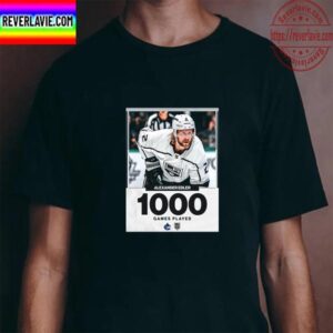 Alexander Edler 1000 NHL Games For Vancouver Canucks And Los Angeles Kings Unisex T-shirt