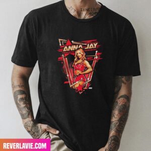 All Elite Wrestling Anna Jay – Star Of The AEW Show Fashion T-Shirt