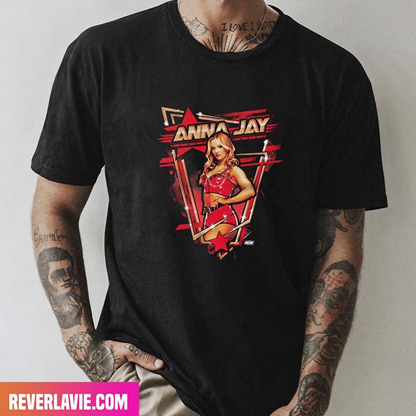 All Elite Wrestling Anna Jay - Star Of The AEW Show Fashion T-Shirt All Elite Wrestling Anna Jay - Star Of The AEW Show Fashion T-Shirt