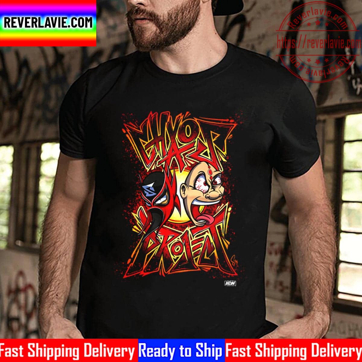 All Elite Wrestling Chaos Project Absolute Chaos Unisex T-Shirt All Elite Wrestling Chaos Project Absolute Chaos Unisex T-Shirt