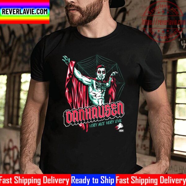 All Elite Wrestling Danhausen Very Nice Very Evil Unisex T-Shirt