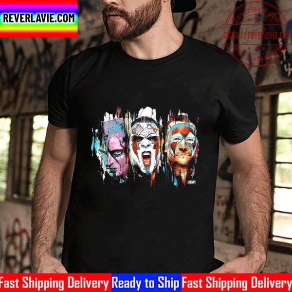 All Elite Wrestling Darby Allin Sting And CM Punk War Paint Unisex T-Shirt