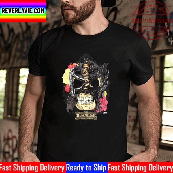 All Elite Wrestling Lucha Bros Stitched Unisex T-Shirt