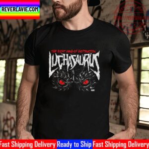 All Elite Wrestling Luchasaurus The Right Hand Of Destruction Unisex T-Shirt