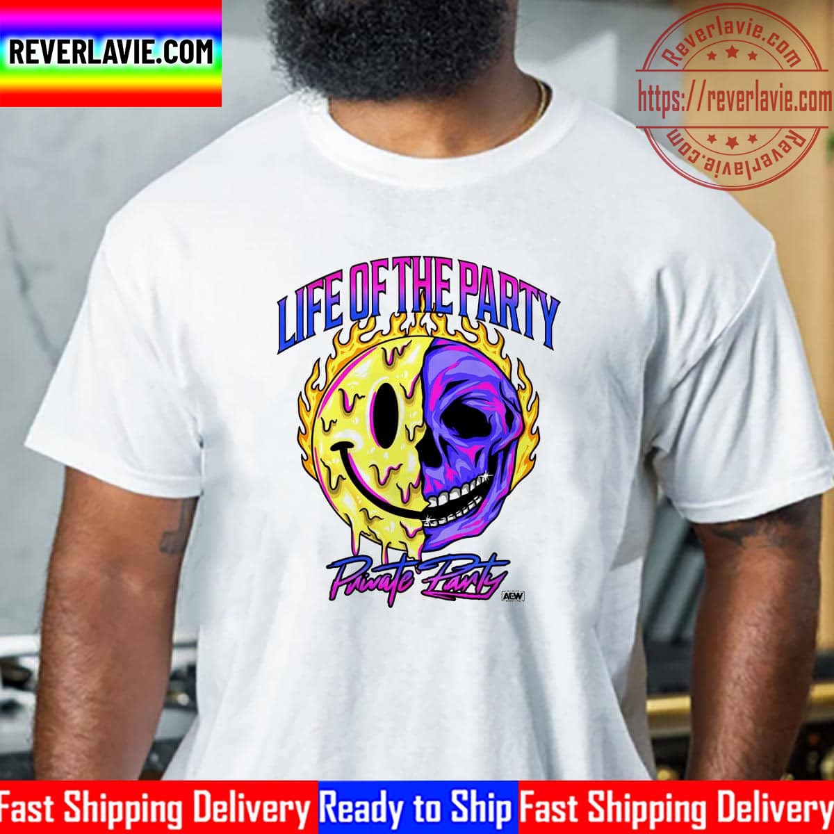 All Elite Wrestling Private Party Life Of The Party Unisex T-Shirt All Elite Wrestling Private Party Life Of The Party Unisex T-Shirt