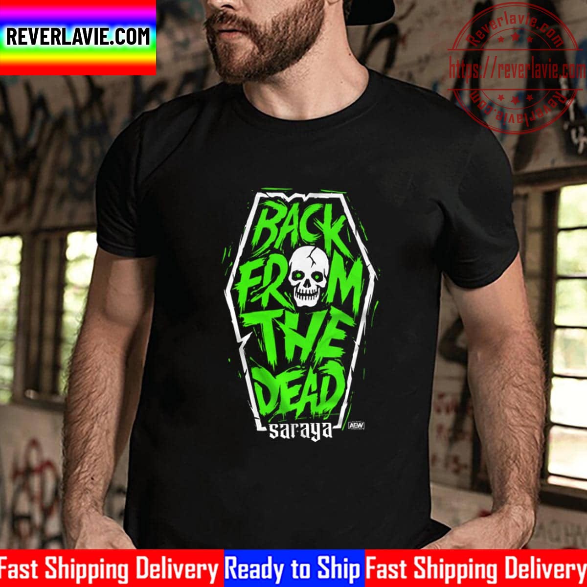 All Elite Wrestling Saraya Back From The Dead Unisex T-Shirt All Elite Wrestling Saraya Back From The Dead Unisex T-Shirt