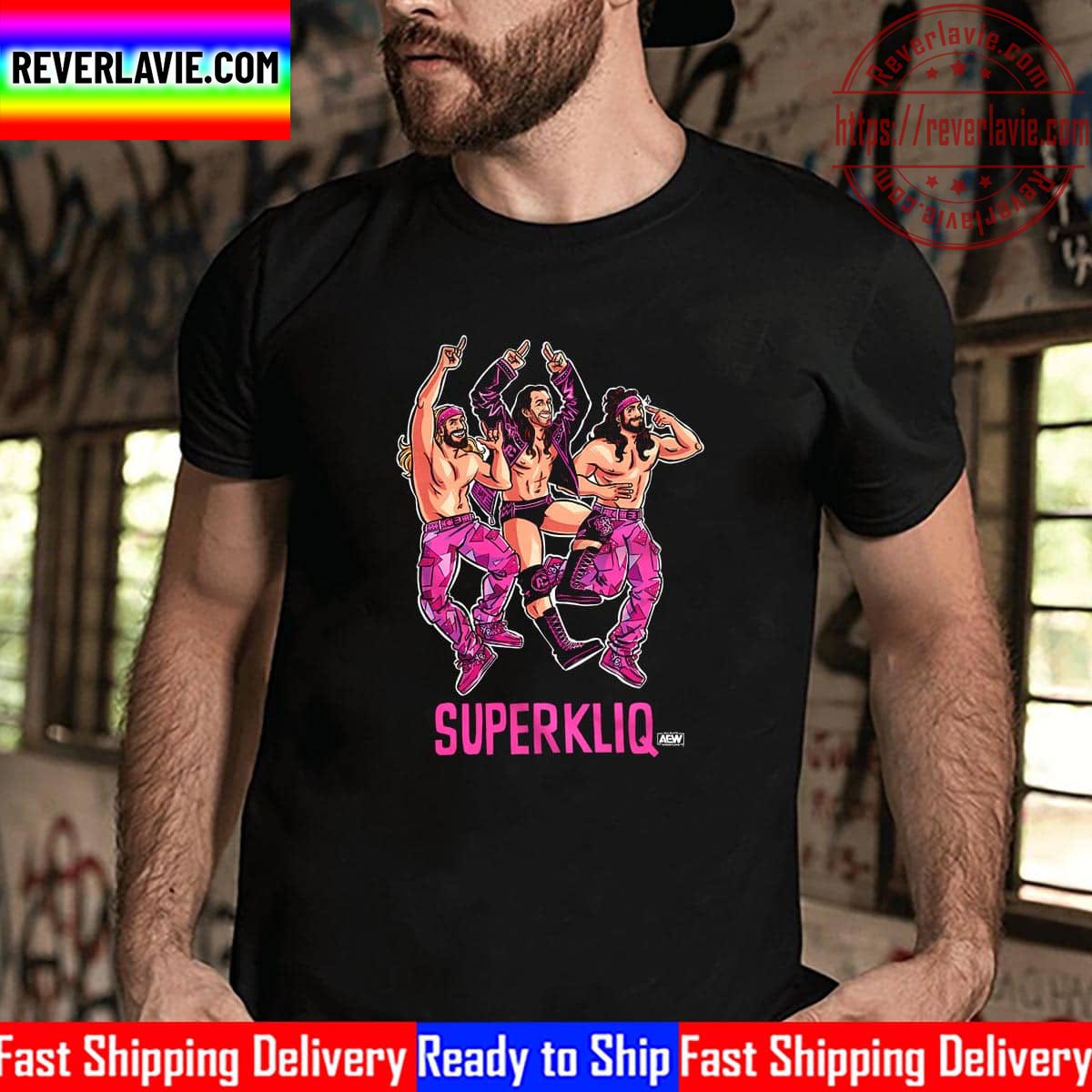 All Elite Wrestling Superkliq Party Unisex T-Shirt All Elite Wrestling Superkliq Party Unisex T-Shirt