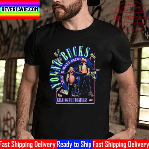 All Elite Wrestling Young Bucks Killing The Business Unisex T-Shirt