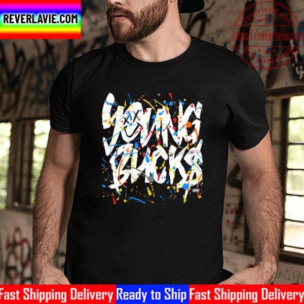 All Elite Wrestling Young Bucks Smile Splatter Unisex T-Shirt