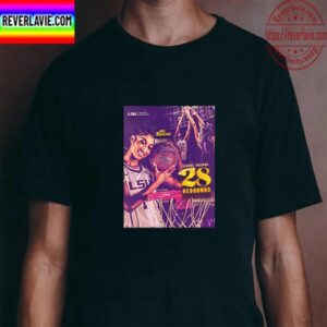 Angel Reese School Record 28 Rebounds With LSU Womens Basketball Unisex T-Shirt