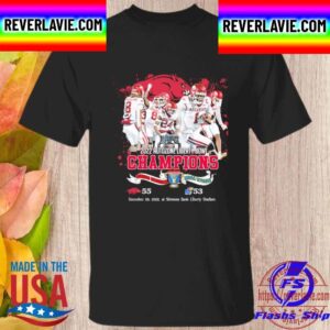 Arkansas Razorbacks 2022 Autozone Liberty Bowl Champions Unisex T-Shirt