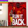 Austin Jones Run It Back USC Trojans Football Home Decor Poster Canvas