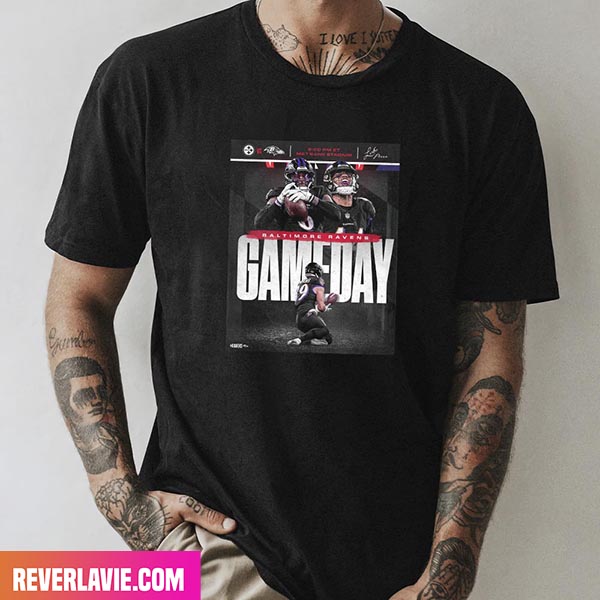 Baltimore Ravens Primetime At The Bank - Game Day Fashion T-Shirt Baltimore Ravens Primetime At The Bank - Game Day Fashion T-Shirt